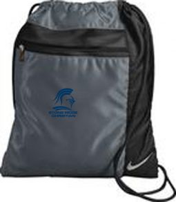 Nike Cinch Sack Backpack, Grey/Black